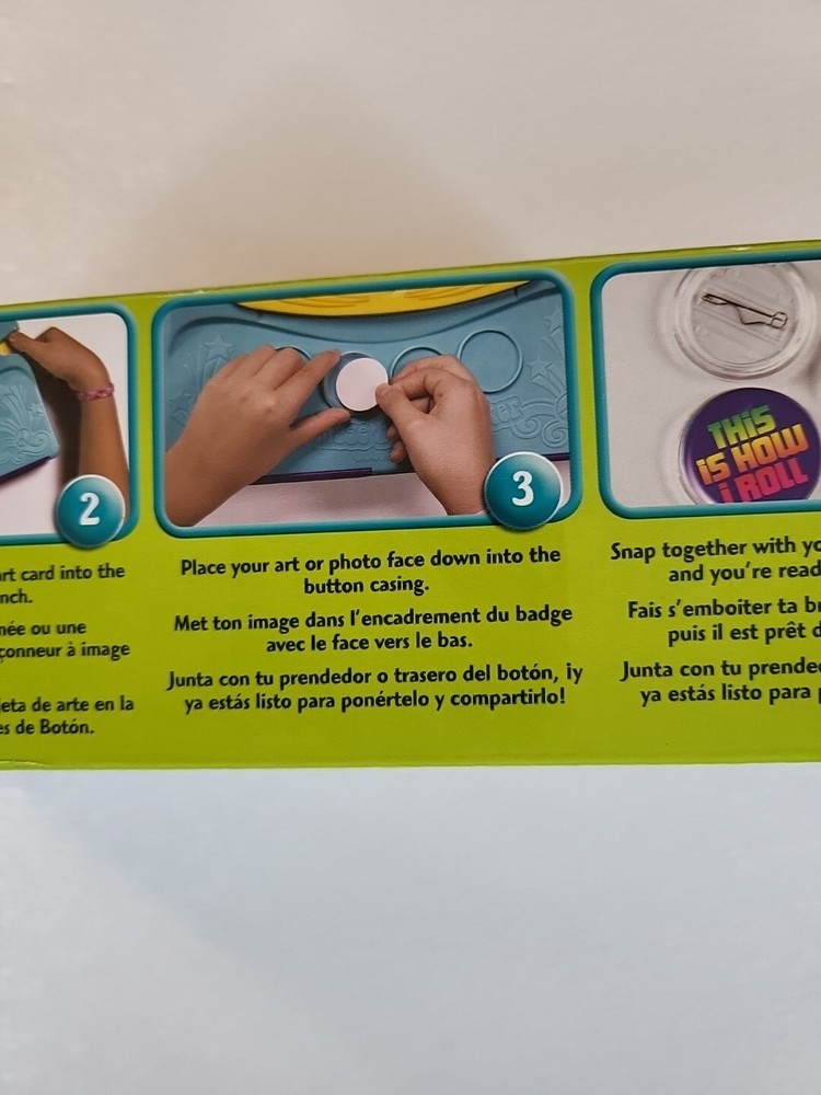 My Image Button Maker-Brand New- F31