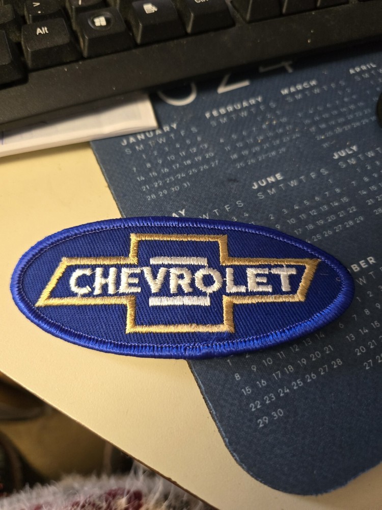 Oval Embroidered CHEVROLET Patch