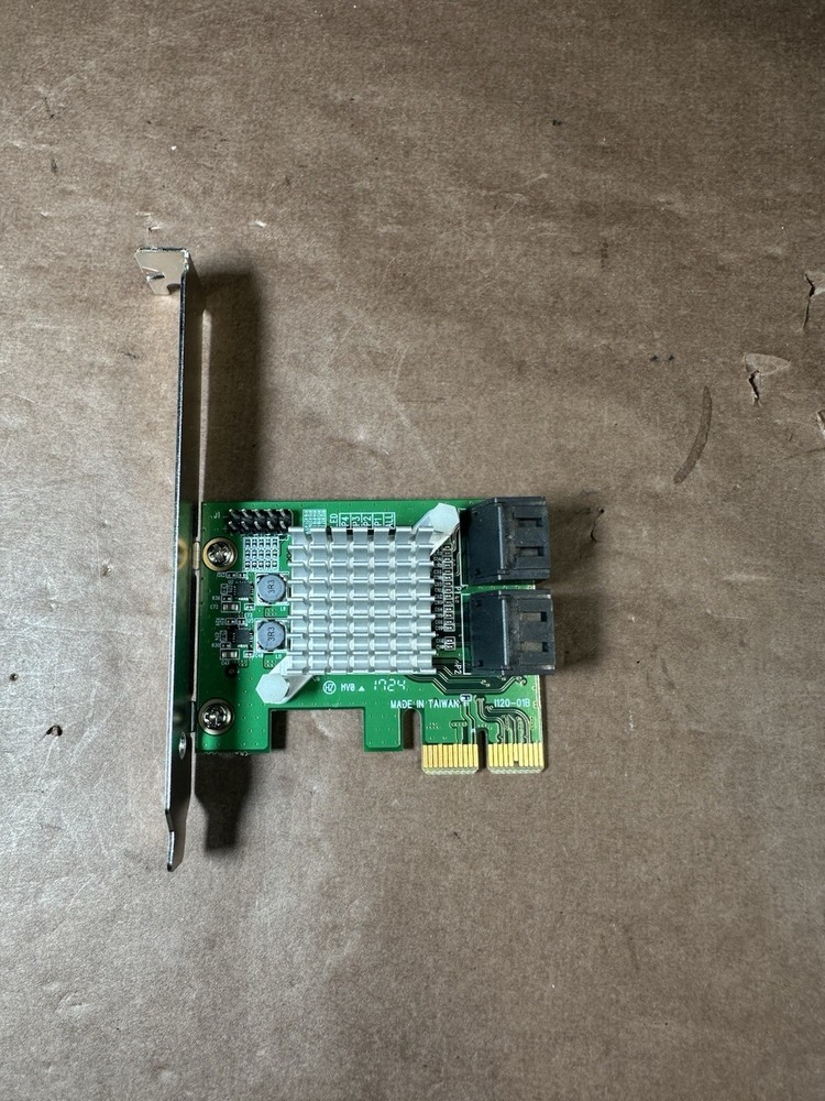 StarTech 4 Port PCI Express 2.0 SATA III RAID Controller Card PEXSAT34RH !