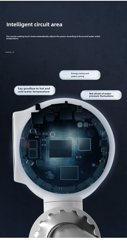 3000W Instant Electric Hot Water Heater Faucet with LED Temperature Display