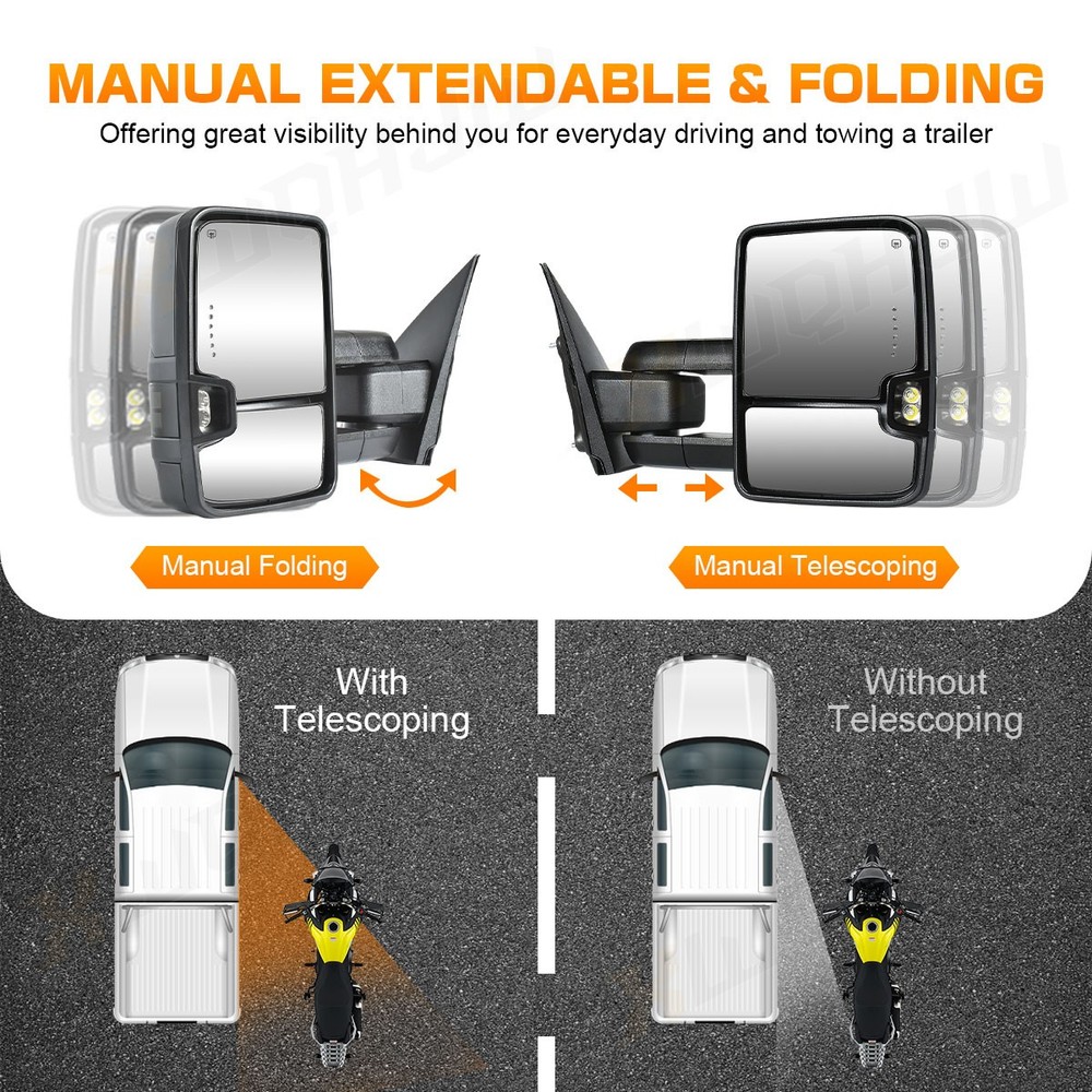 Right Mirror Fits 2015-2017 Chevrolet