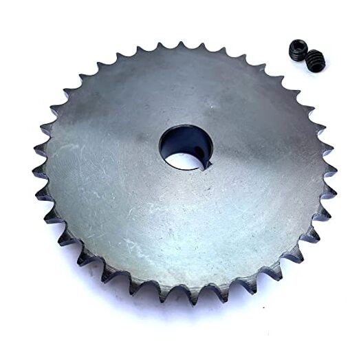 #40 Roller Chain Sprocket B Type 1" 1" Bore 36 Tooth Apply #40 Roller Chain
