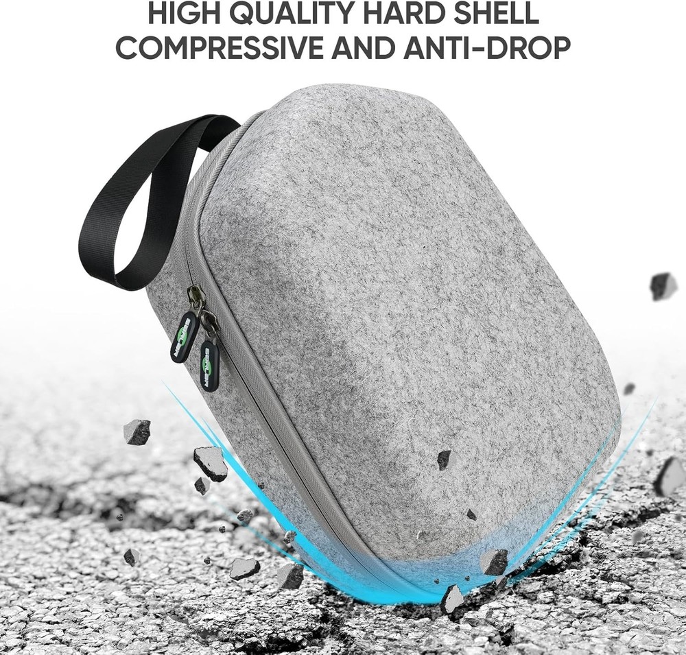 Compact Case for Oculus Quest 2/3S - Stylish Organization & Protection