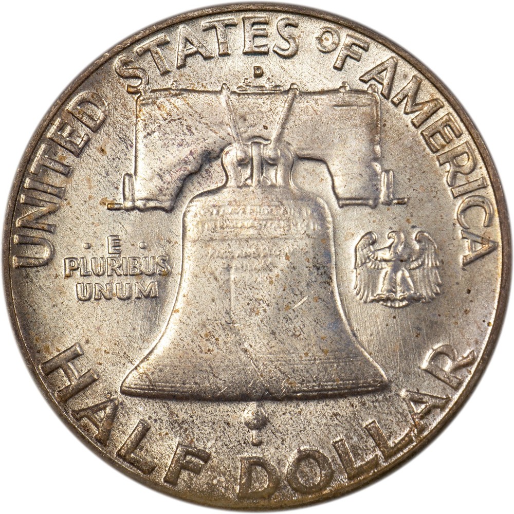 1963-D Franklin Half Dollar - CH BU!
