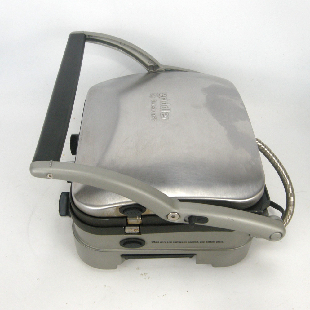 Cuisinart Griddler GR-4N Contact Grill Griddle Panini Press EUC