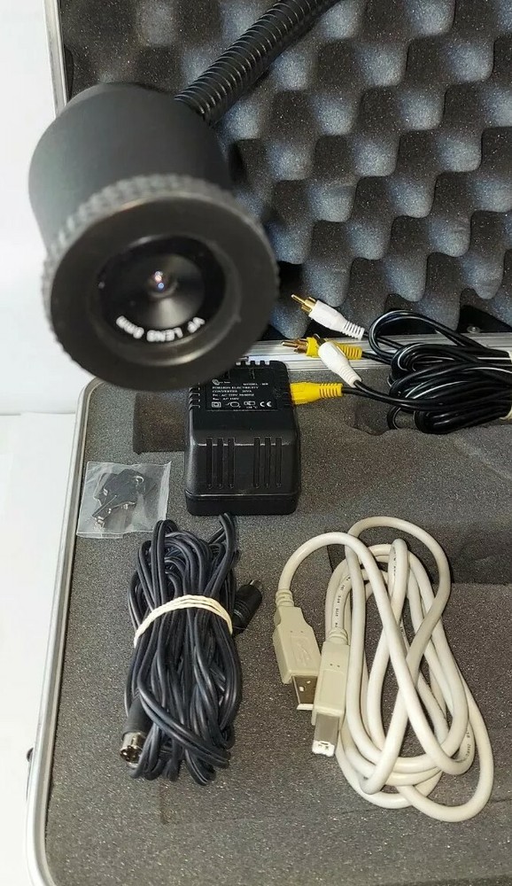 Ken A Vision Video Flex 7600 Document/Microscope Camera 8mm ☆NO Manual,Adp,Disk.