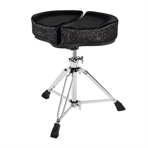 Ahead Spinal-G 3-Leg Saddle Drum Throne Black Sparkle