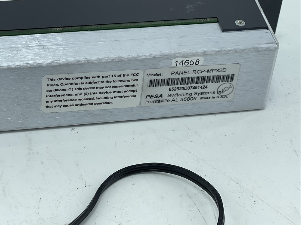 PESA RCP-MP32D 32 Position Multi Programmable Control Panel￼