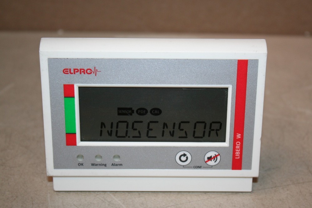 Elpro Libero W Temperature Monitor No Sensor Powers On- Untested