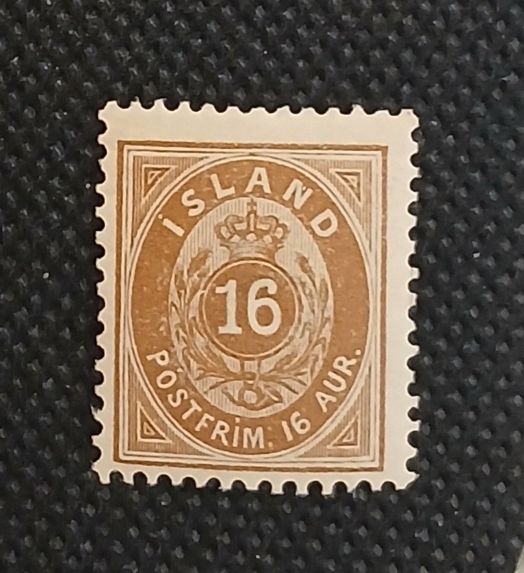 Iceland 1896 Scott #27 Mint