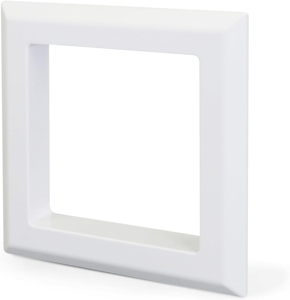 Square Faceplate Replacement for  Universal Supply Outlet Boxes