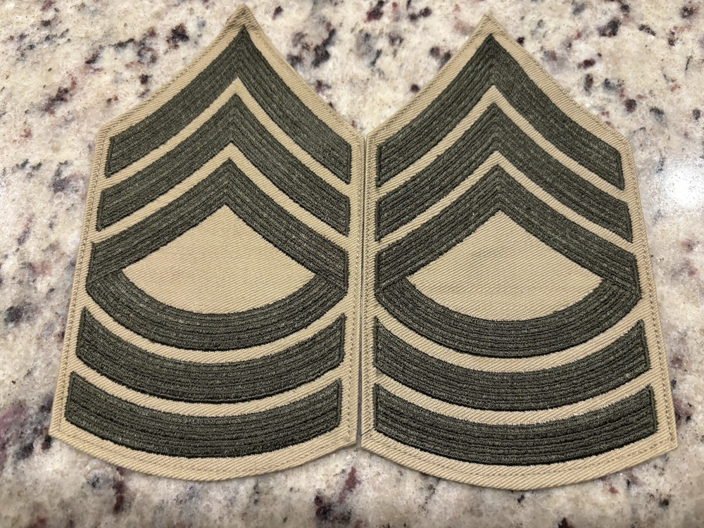 USMC Master Sergeant Chevrons from MSG Carl W. Perigo Estate