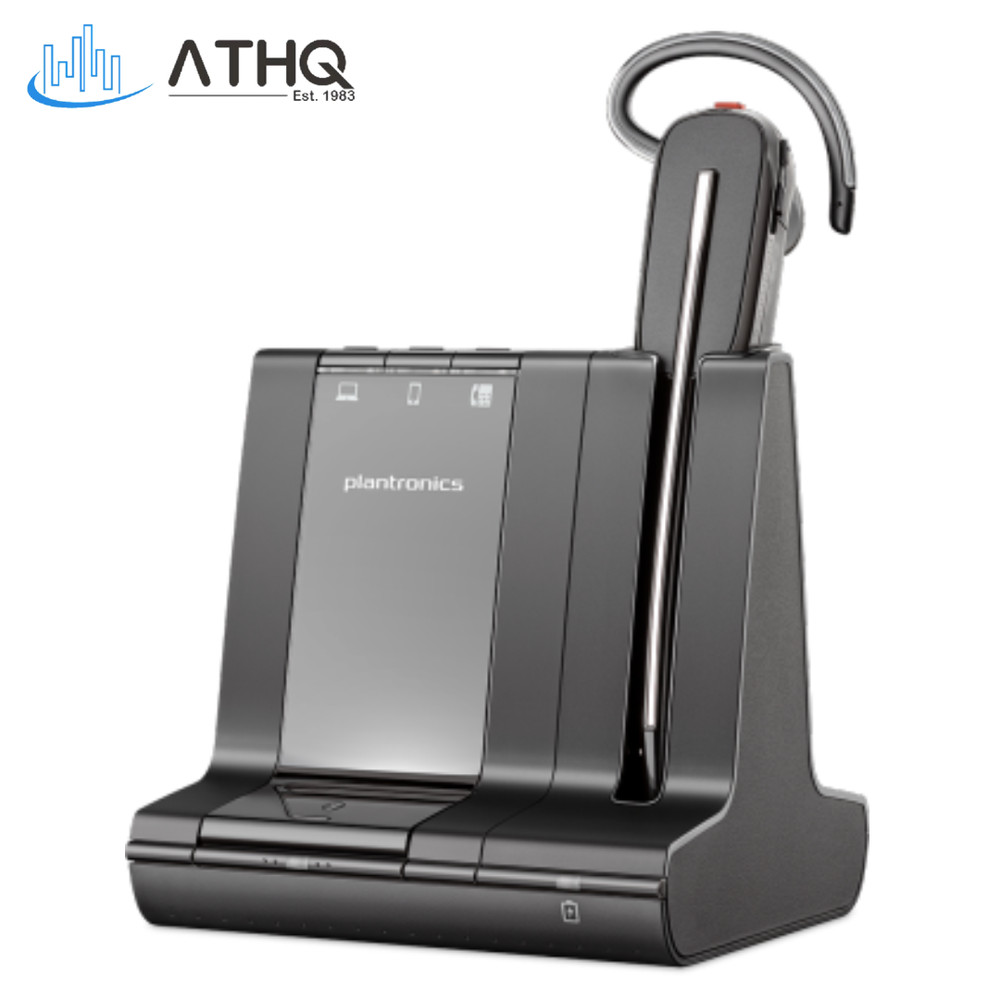 Plantronics WO2 SAVI W740 Convertible Wireless DECT Headset System