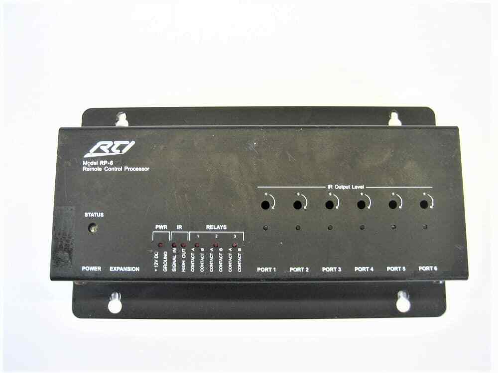 RTI - RP-6 - Remote Control Processor - Black - Used - Free Shipping