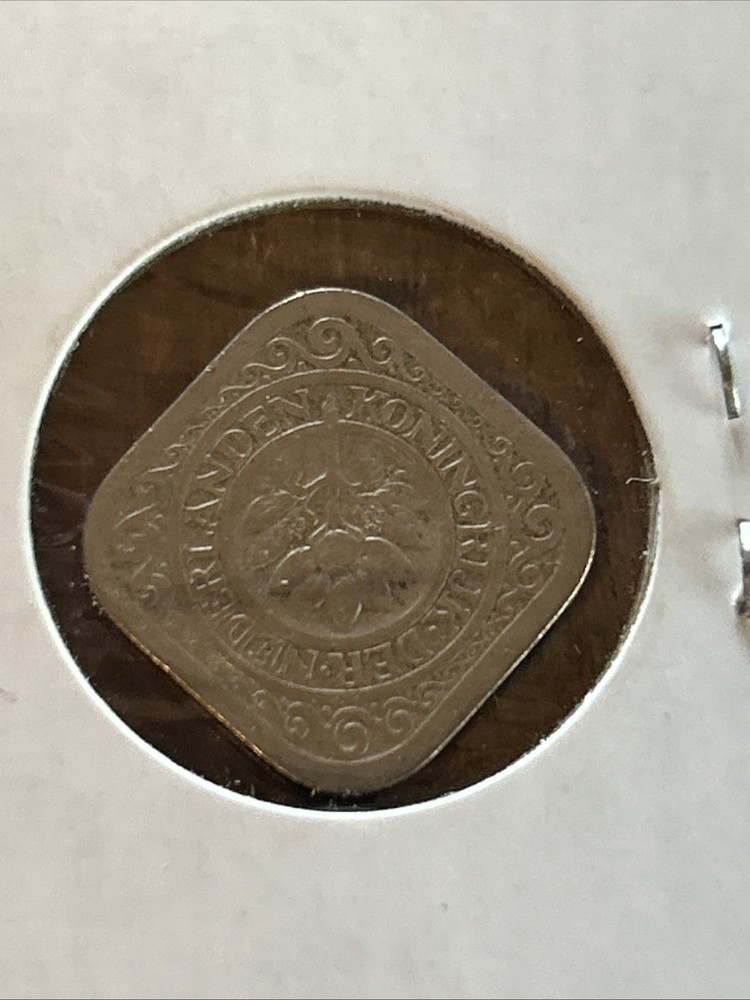 1923 Netherlands 5 Cent Coin
