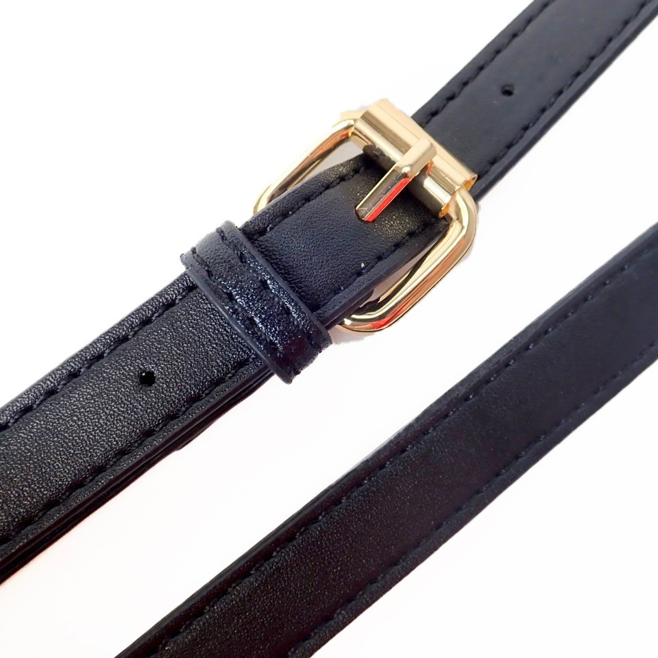 Wide Shoulder Strap (Black) - Cotton Raffia