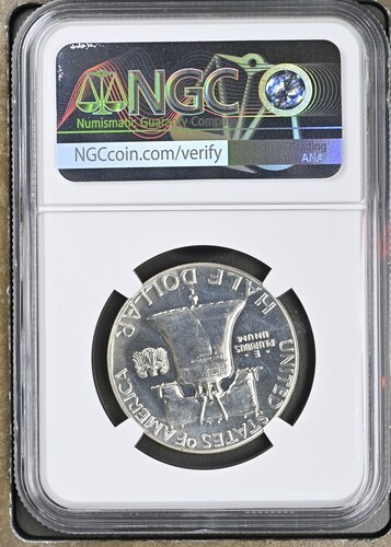 1959 Silver Proof Franklin Half Dollar NGC PR66