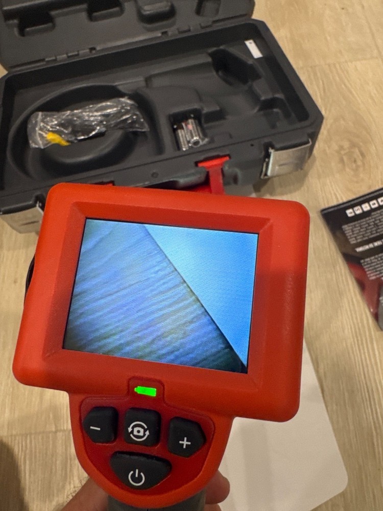 Ridgid CA-25 Micro Inspection Handheld Camera with 4 ft Waterproof Cable