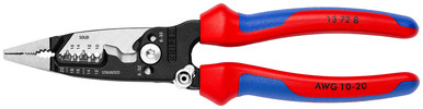 Forged Wire Strippers - Multi-Component Handle - 13 72 8 SBA
