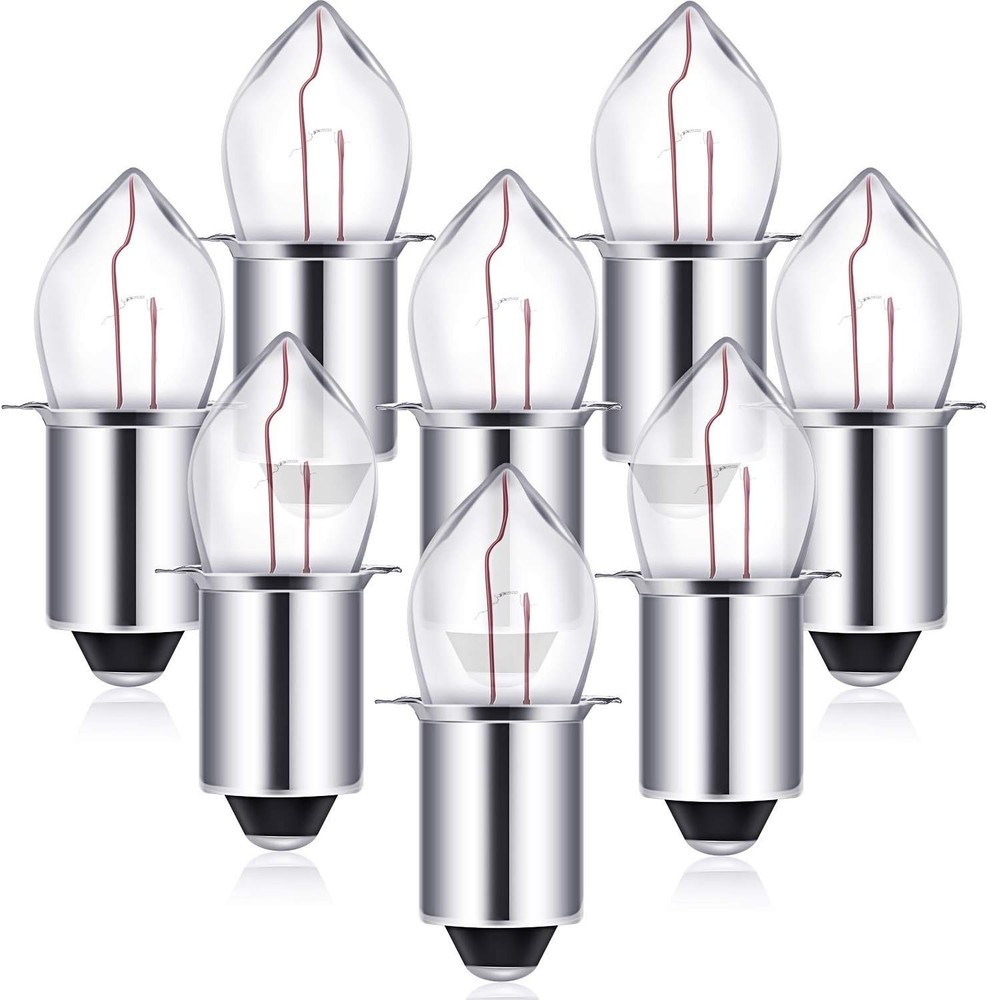 8 Pieces 2D-2.4-Volt 0.7A Krypton Replacement Bayonet Base Bulb