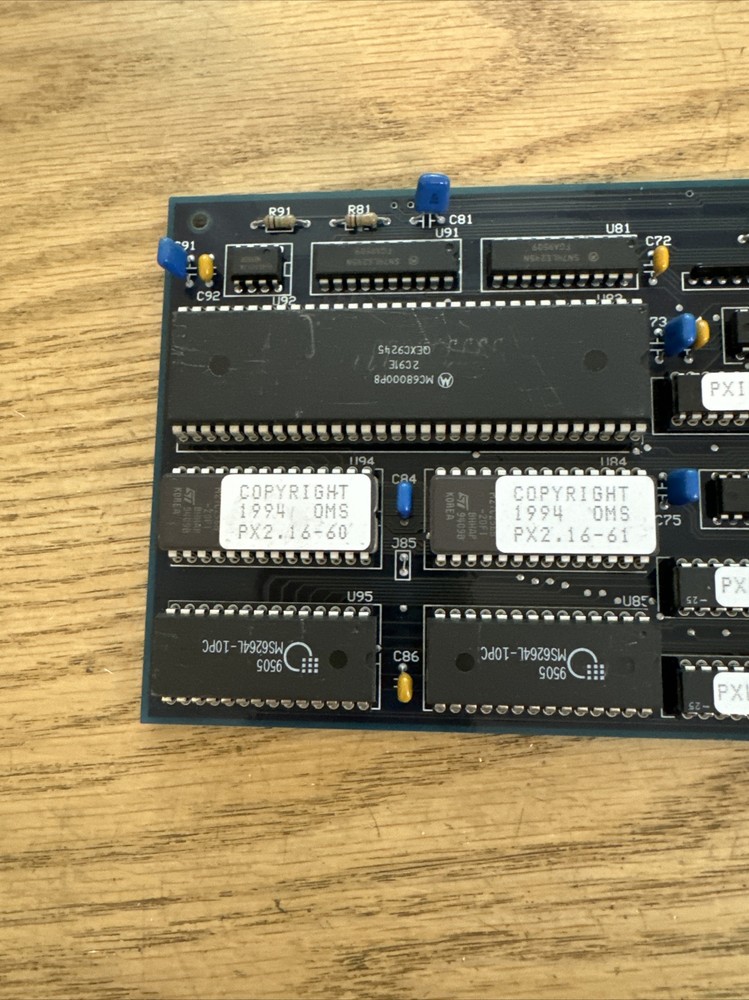 OREGON MICRO SYSTEMS INC. 1987 PCX 6