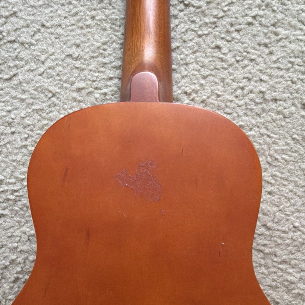 Everjoys Ukulele Natural Finish 4 Strings Brown with Bag