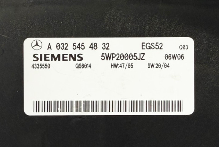 2004-2006 Sprinter TCM TCU Transmission Control Module A 032 545 48 32