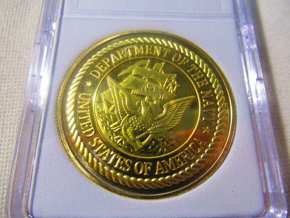 US NAVY - USS ENTERPRISE (CVN-80) Challenge Coin