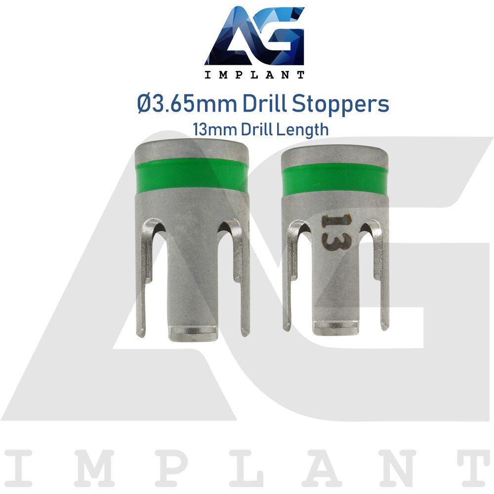 5 Drill Stoppers Ø3.65mm External Irrigation Tools Dental