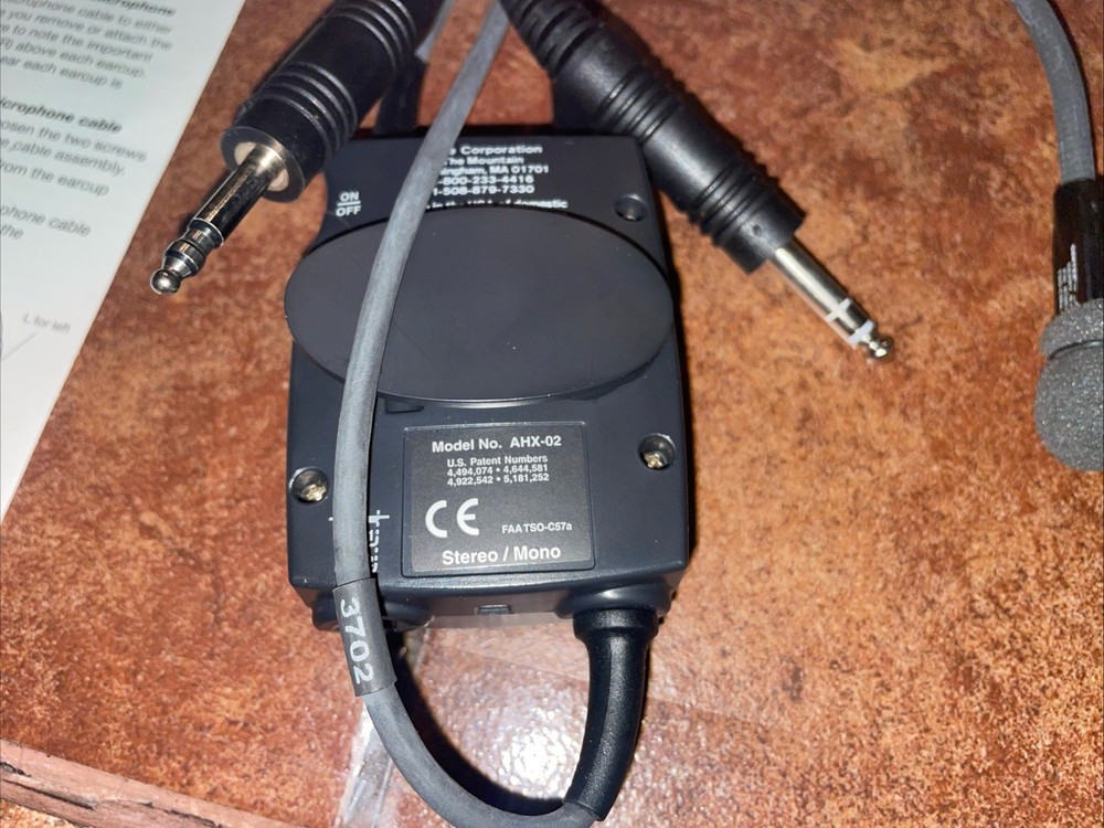 Bose X A10 AHX-02 Dual GA Plug Controller Cable Assembly