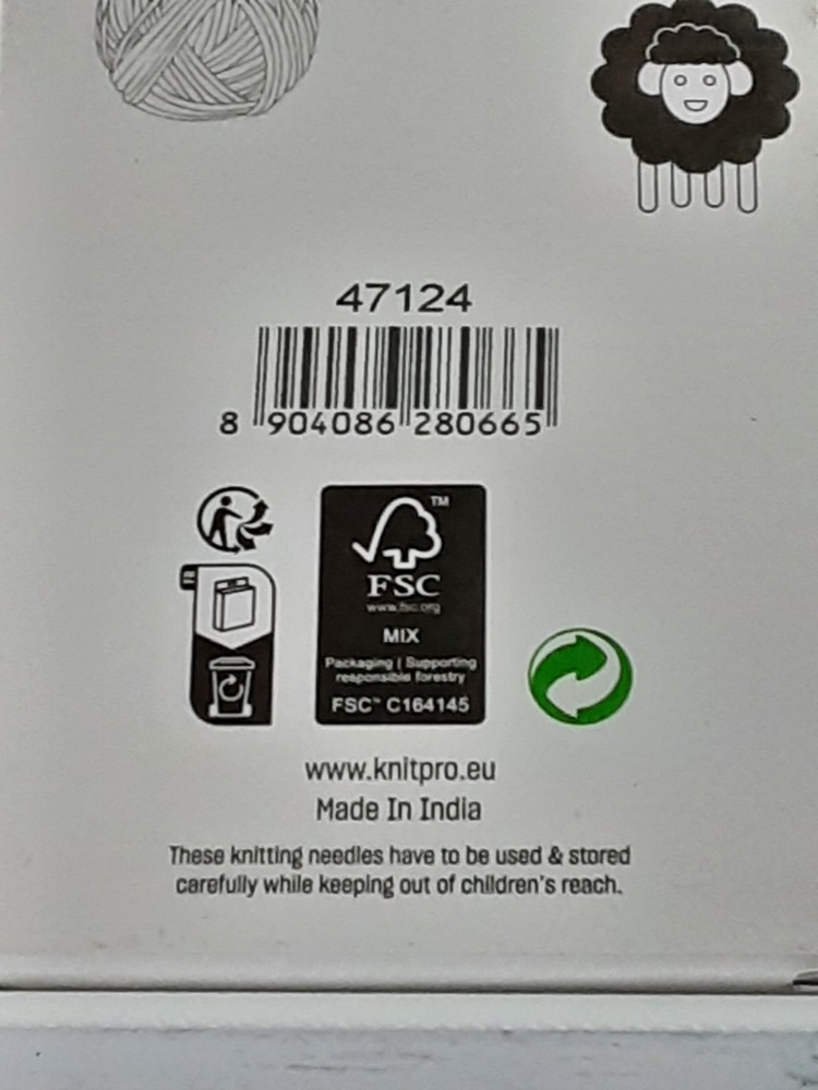 NEW Knit Pro 47124 Zing US 2 32 Inch Fixed Circular Needles