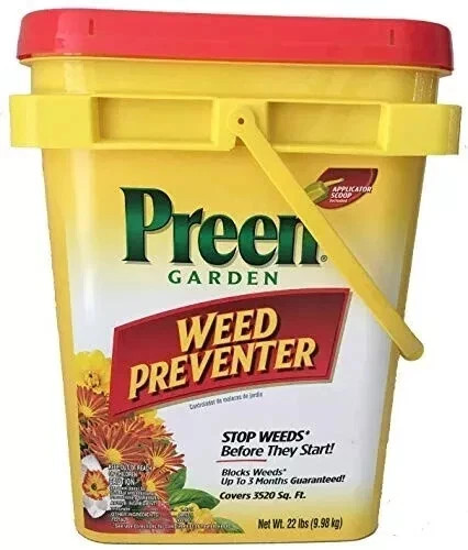 Preen Garden Weed Preventer 22 LBS, 3520 Sq. Ft.
