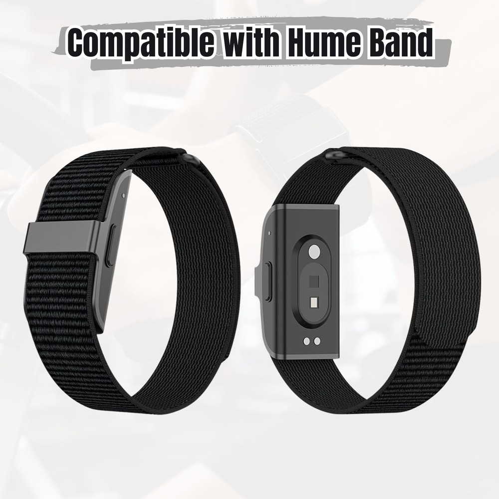 CKONXE Bicep Bands Compatible with Hume Band, Nylon Loop Replacement Strap, Sof