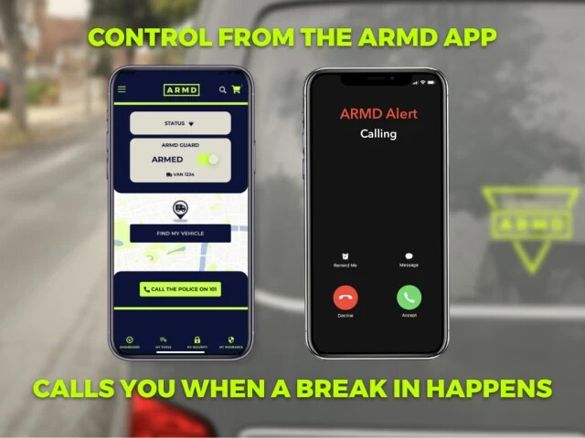 Armd Guard AMDAKAG01 Smart Van Alarm and Tracker