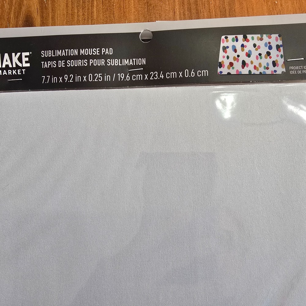 Sublimation Mouse Pad Rectangular Blanks 5 Pcs for Sublimation Transfer NEW