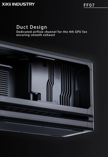 XIKII INDUSTRY FF07 Customized ITX Computer Case-