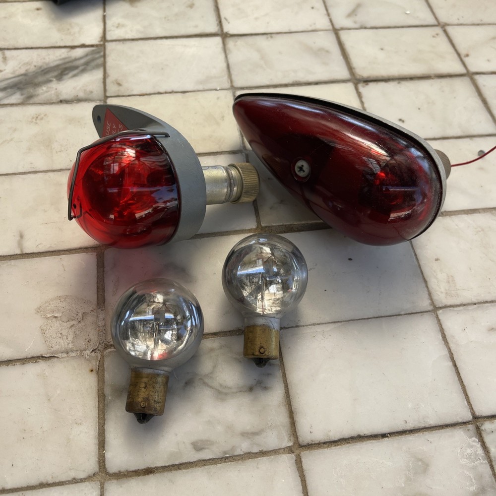 Grimes Light Red Aircraft Vintage