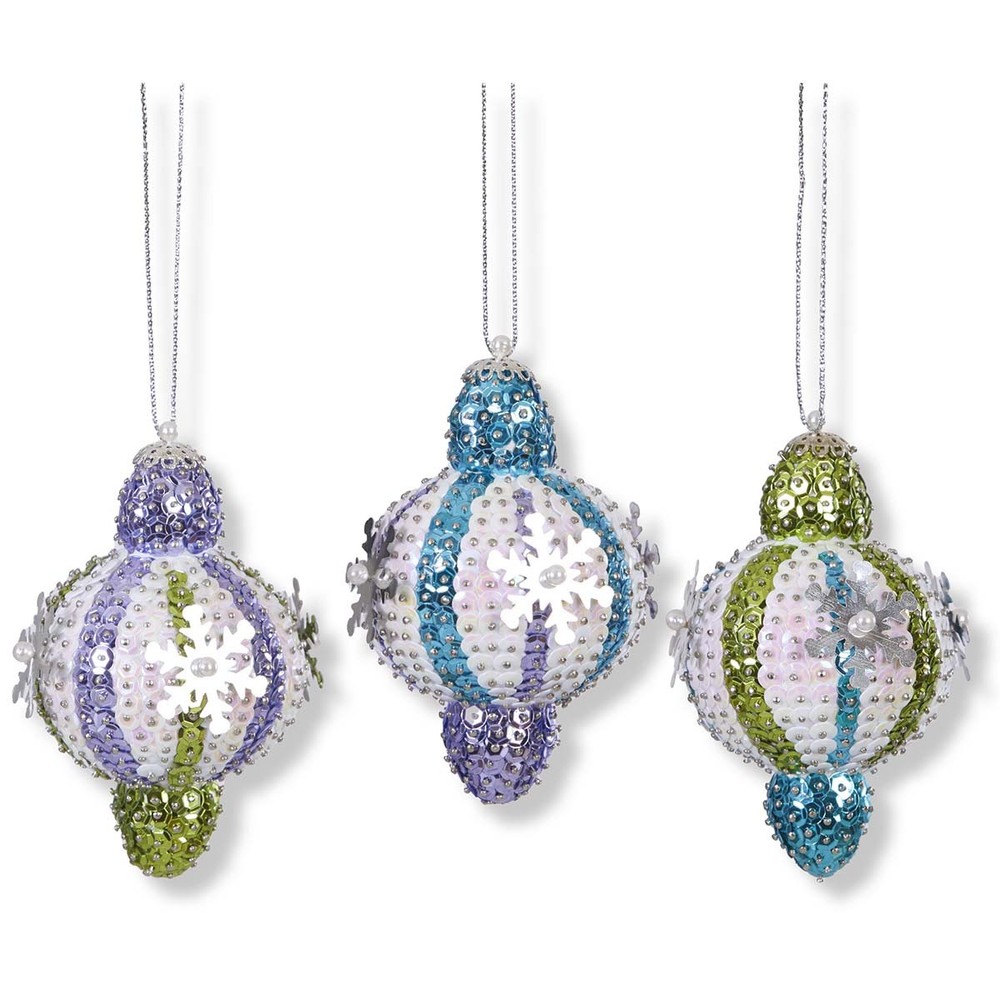 Herrschners® Twilight Snowfall Ornament Kit