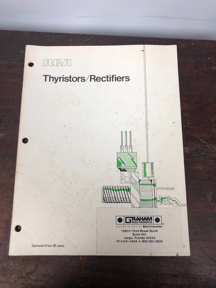 1973 RCA Thyristors Rectifiers Catalog