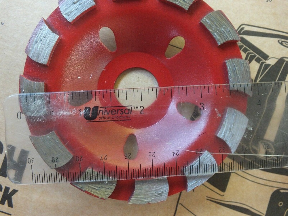 TechDiamondTools Grinding Cup Wheel 4 inch