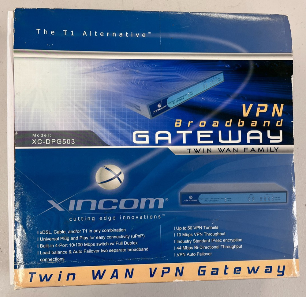 Xincom Twin WAN VPN Gateway