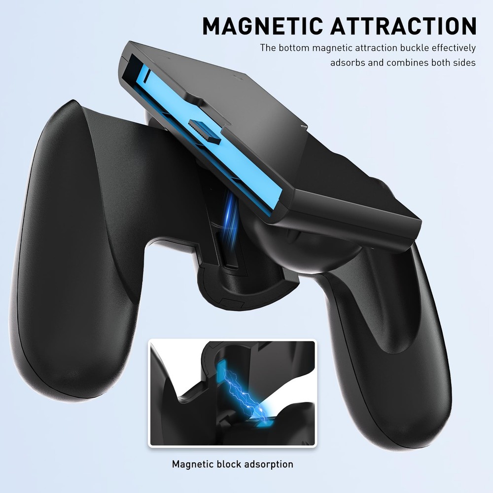 FUNDIARY Charging Grip, Ergomonic Comfort Grip for Basic