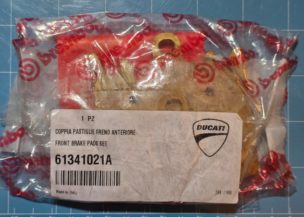 Ducati Front Brake Pads Set 61341021A