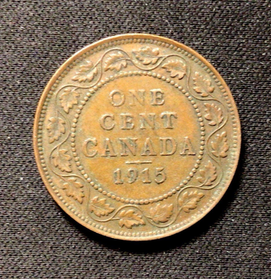 1915 Canada One Cent! Nice Coin!