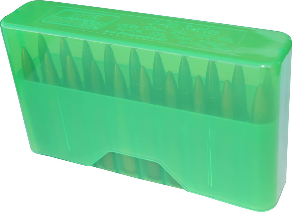 MTM 20 Round Slip-Top Rifle Ammo Box