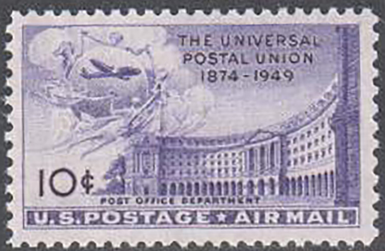 SC#C42 -10c Universal Postal Union MNH