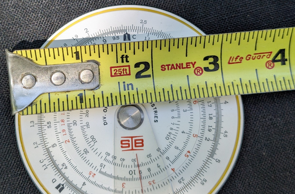 LINDBERG DIV. SOLA BASIC IND. CONCISE CIRCULAR SLIDE RULE CONVERSION TABLES VTG