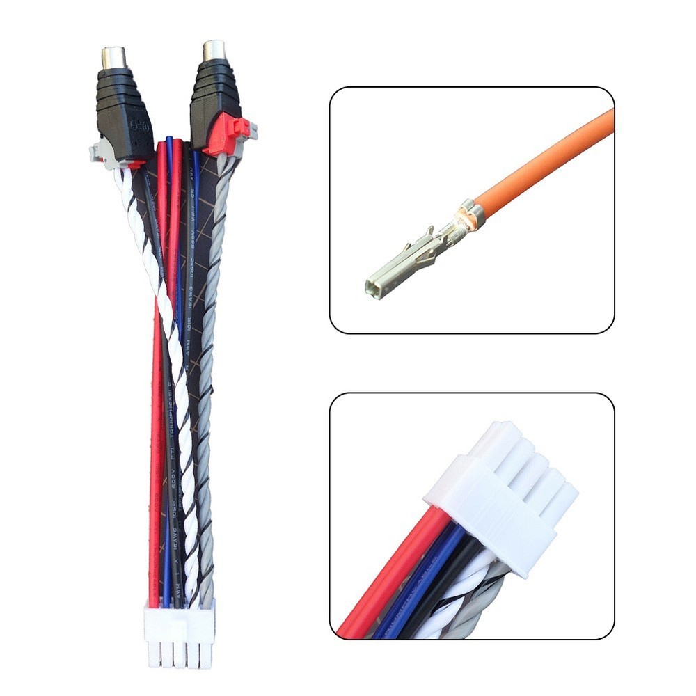 For Dual TBX10A Bundle-Plug Wire Harness Speaker 10 Pin 10 Thread Accessories