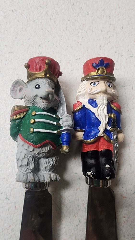 Christmas Themed Cheese Spreaders