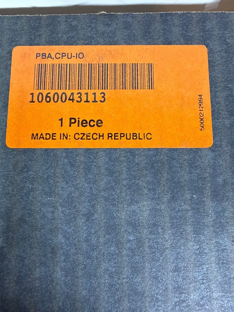 Oce PBA, CPU-IO 1060043113